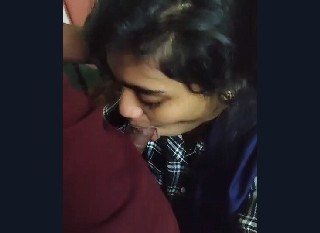 Cute mallu girl blowjob