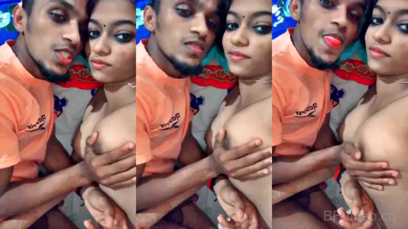 Indian Lovers Sexy Nude Romance On Selfie Cam