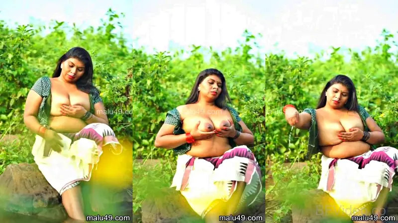 Mallu Model Topless Big Boobs Viral Video Shoot