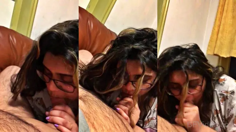 Chubby Indian Wife Blowjob To Her Husband