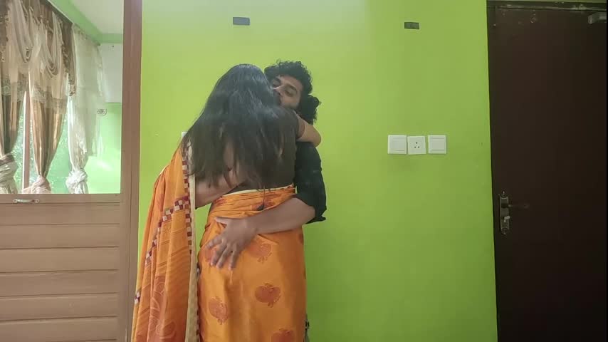 Vaishnavy and Sharun Raj long lip lock part 3, Mallu couple hot lip lock, Saree girl lip lock, Hot lip lock romance, Lip