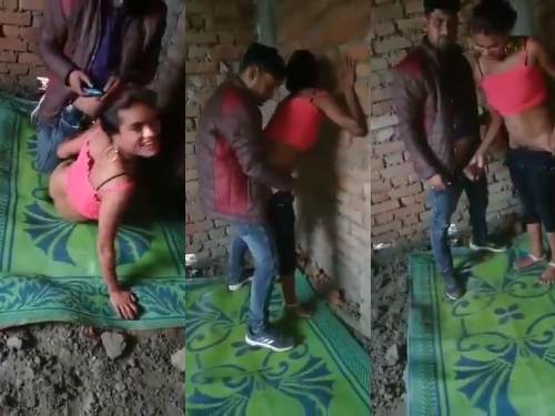 Tamil Lover Outdoor Anal Fucking in an Newly Made House