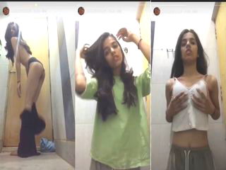 Cute Desi Slim Girl Shows For Lover