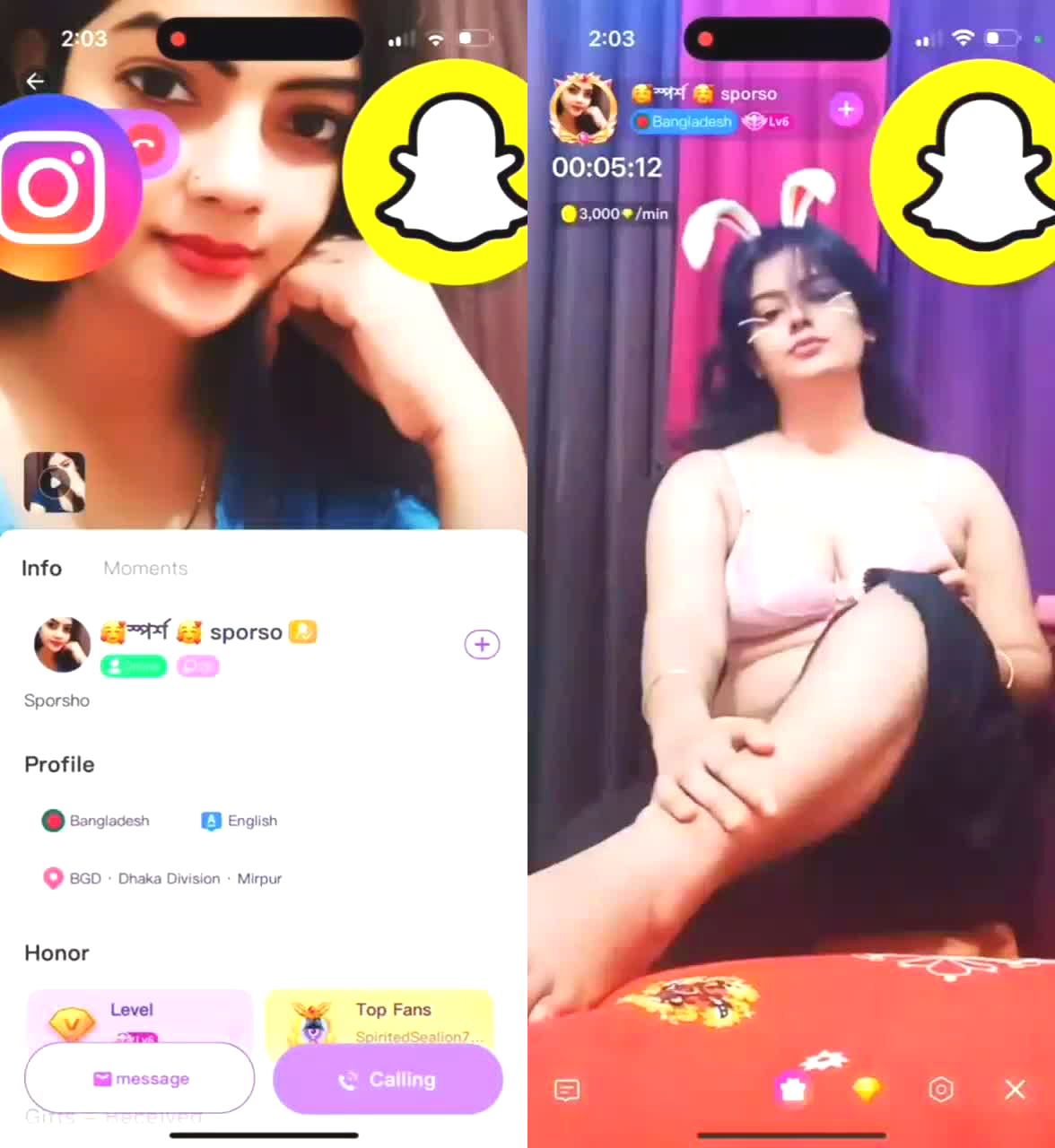 New- Chamet girl live show 13