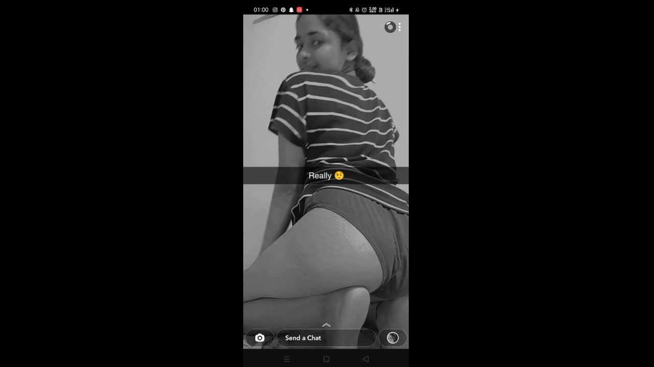 Sexy Indian Gf Showing Teasing Bf