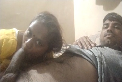 Man records his Bhabhi’s blowjob MMS, sucking his cock
