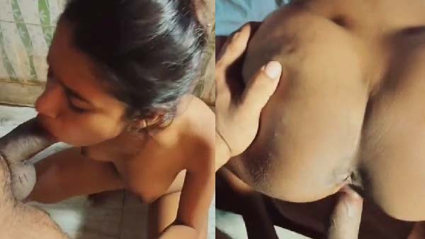 Blowjob dekar ladki ne apni tight chut chudwai