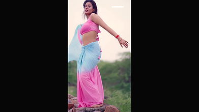 ANJALI ARORA MESMERIZING BABE IN SAREE NAVEL TEASE UUFFF 2