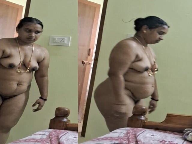 Tamil wife nude walk in bedroom caught by husband