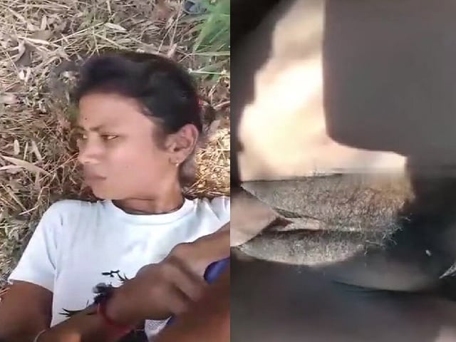 Village girl outdoor MMS fucking video with lover