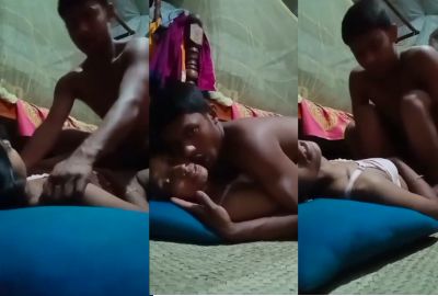 Village couple’s xxx desi MMS of chudai