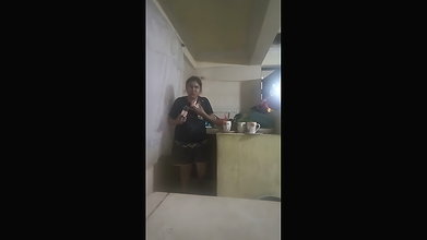 Maid Fucked in the Kitchen (my Wife Almost Found Us Out)