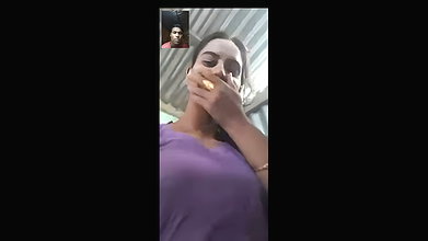 Girl VC with lover show boobs 2