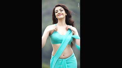 MILKY KAJAL MILF STRIP NAKED AI EDIT VIDEO 2